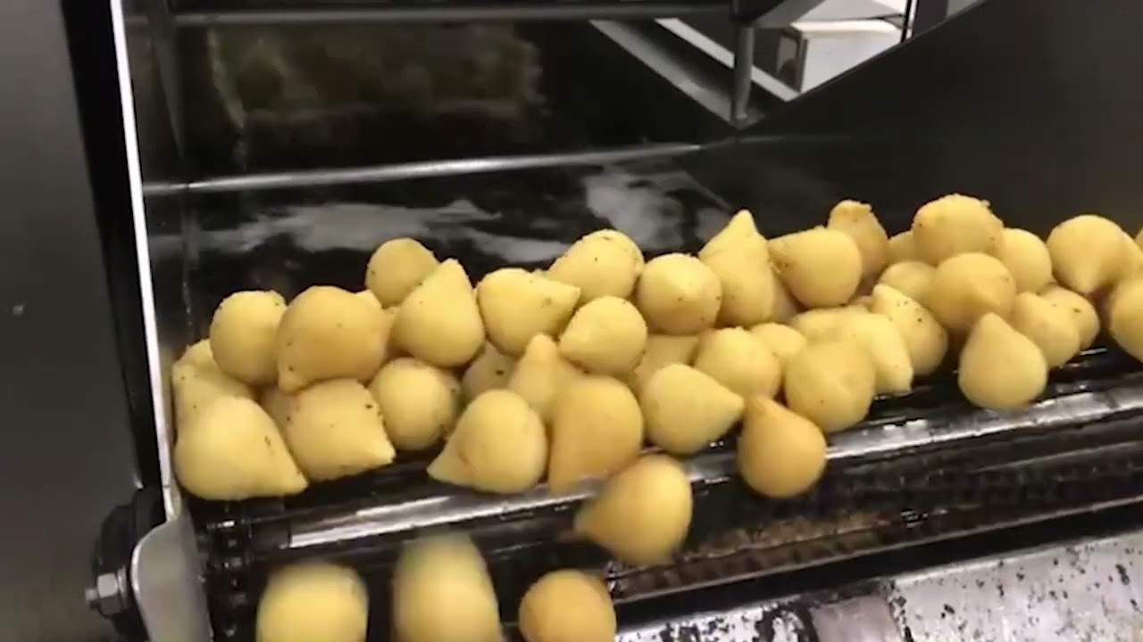 Fritador Continuo de Salgados Empanados | Incalfer | Fritura perfeita de salgados