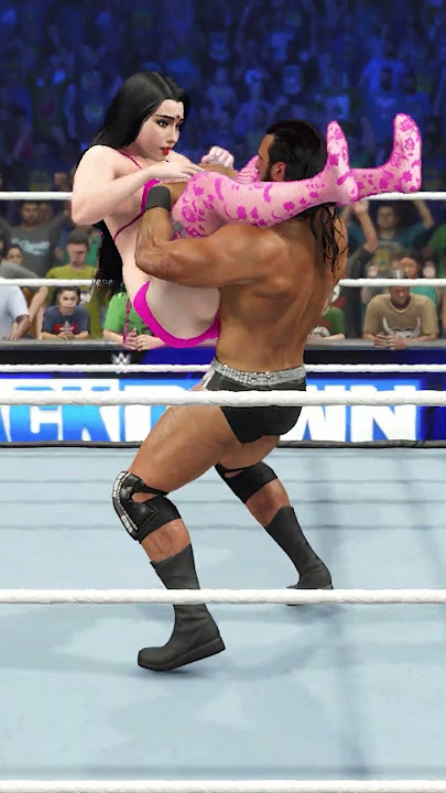 Drew Mcintyre vs indian Female WWE Smackdown Highlights