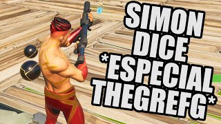 SIMON DICE *no le mires el culo de TheGrefg! XD* FORTNITE PERSONALIZADAS *MUY DIVERTIDO*