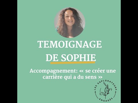 Témoignage de Sophie