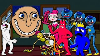Топ 10 Анимаций Человека За Окном! Сад Банбан Радужные Друзья Поппи Плейтайм Мультик Анимация