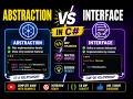 Abstraction vs Interface in C# | Hindi/Urdu | Easy Beginner Guide