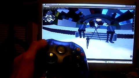 DEMO - Using Xbox Controler to move Avitar on SecondLife on Linux