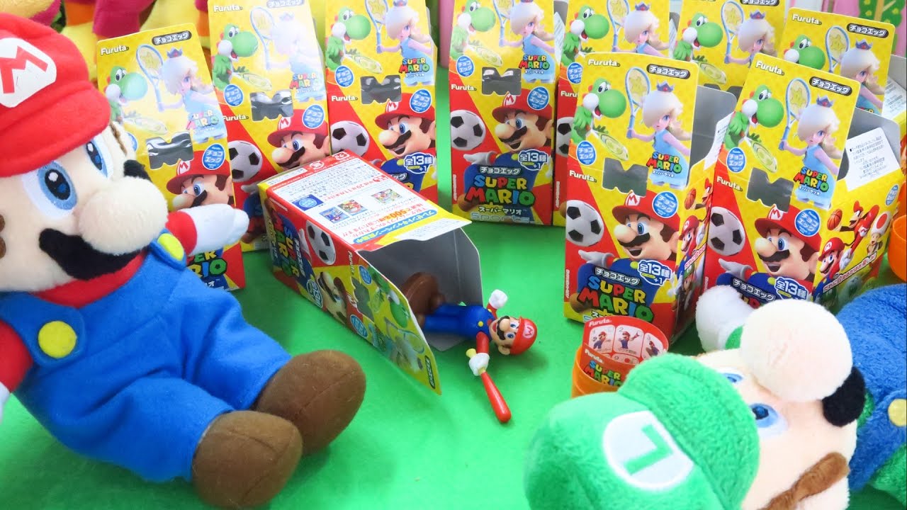 スーパーマリオSports チョコエッグ スポーツ 箱買い Super Mario Sports Chocolate Eggs おもちゃ