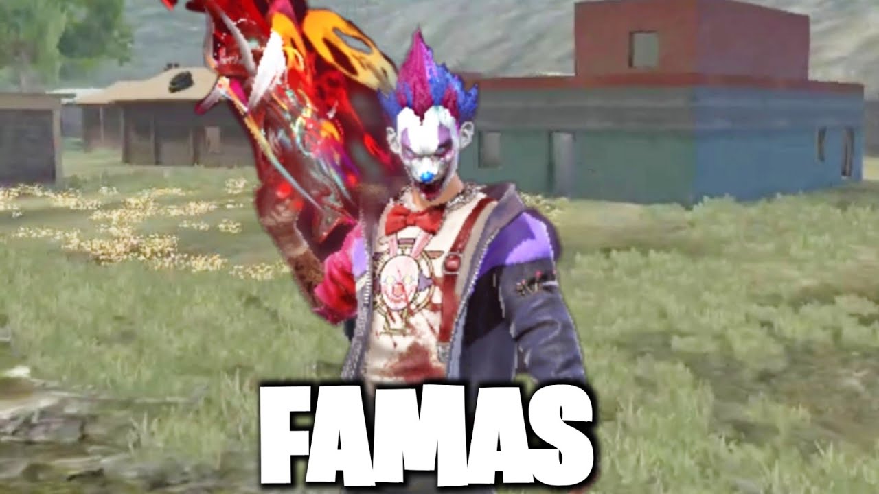 FAMAS ONLY CHALLENGE IN FREE FIRE ||RJ ROCK