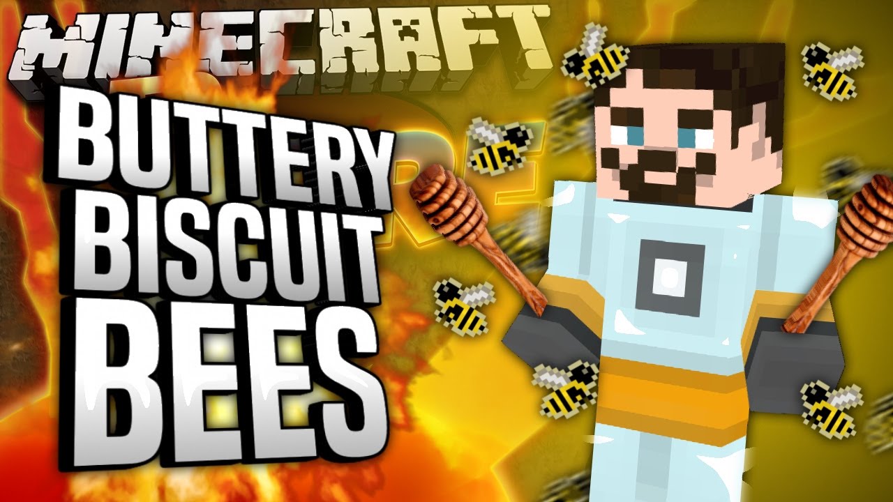 Butterbee Minecraft Mod #Minecraft Mods - To The Core #85 - BUTTERY BISCUIT BEES - YouTube