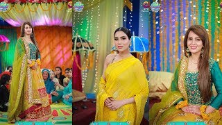 Fiza Ali At Mehndi Ceremony In Farah Sadya Morning Show