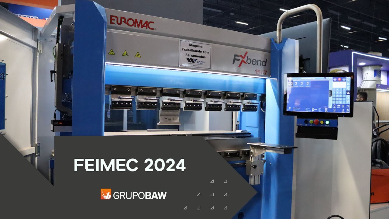 Euromac FX BEND 1547 projetada para revolucionar seus processos de dobra