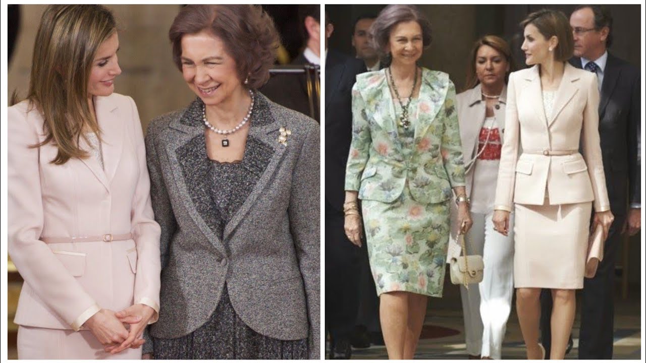 Самая красивая и грациозная королева София Испании. Стильные платья/биография королевы Софии.