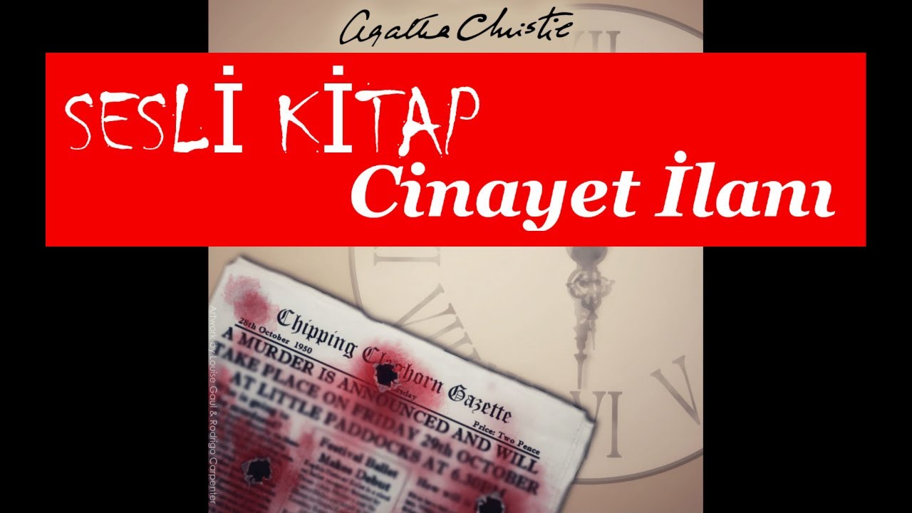 AGATHA CHRISTIE - Cinayet İlanı - SESLİ KİTAP - Miss Marple Polisiyesi