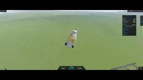 SimpleRockets 2 Automated Launch Escape System with Propulsive Landing (VIZZY)