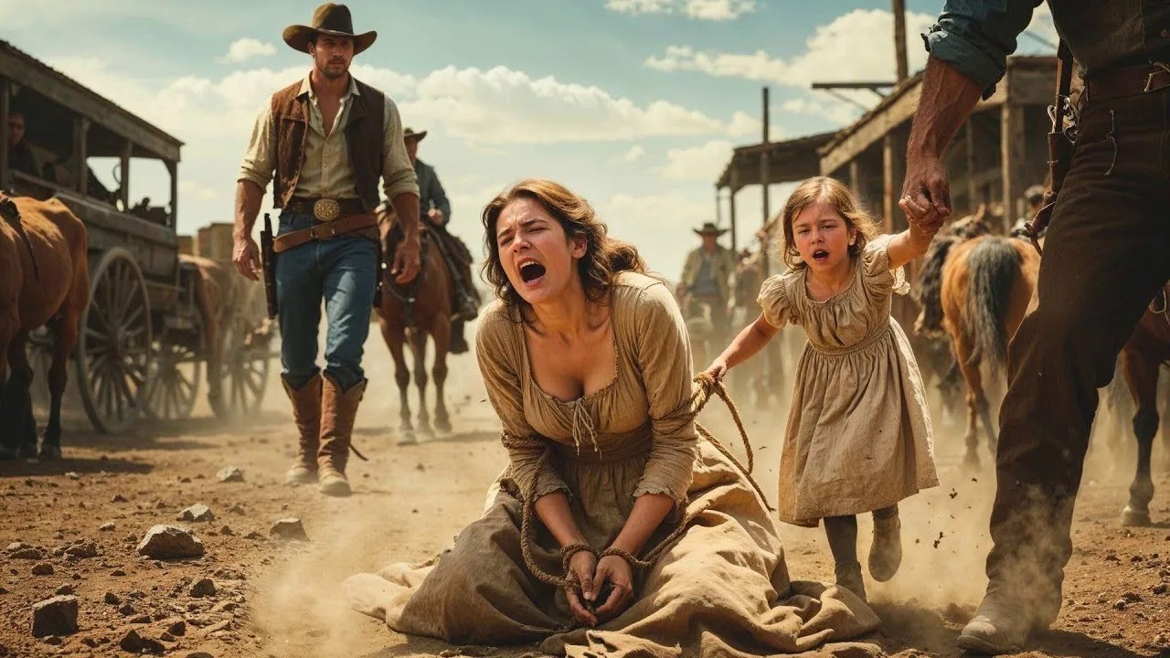 „Bitte, nimm mir nicht mein Kind…“ schluchzte sie – Dann veränderte ein stiller Rancher alles