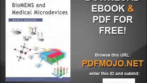Fundamentals of BioMEMS and Medical Microdevices