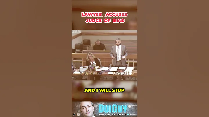 Lawyer ACCUSES Judge of BIAS