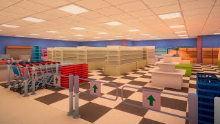 Supermarket Environment  - Asset review | Unity Asset Store | FAB