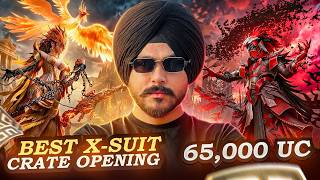 BLOOD RAVEN LEVEL 7 🔥$65,000 UC MAKING OUT NEW PHOENIXTRA X SUIT | BGMI X SUIT CRATE OPENING