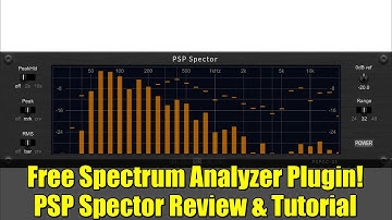 Free Spectrum Analyzer Plugin! PSP Spector Review & Tutorial