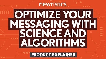 Message Optimization Product Portfolio