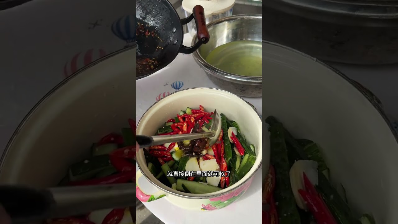 今天做了好多酸菜打算过一段时间去当老板了😂是不是每一个守村人都有一个老板梦#我的乡村生活    #记录农村真实生活