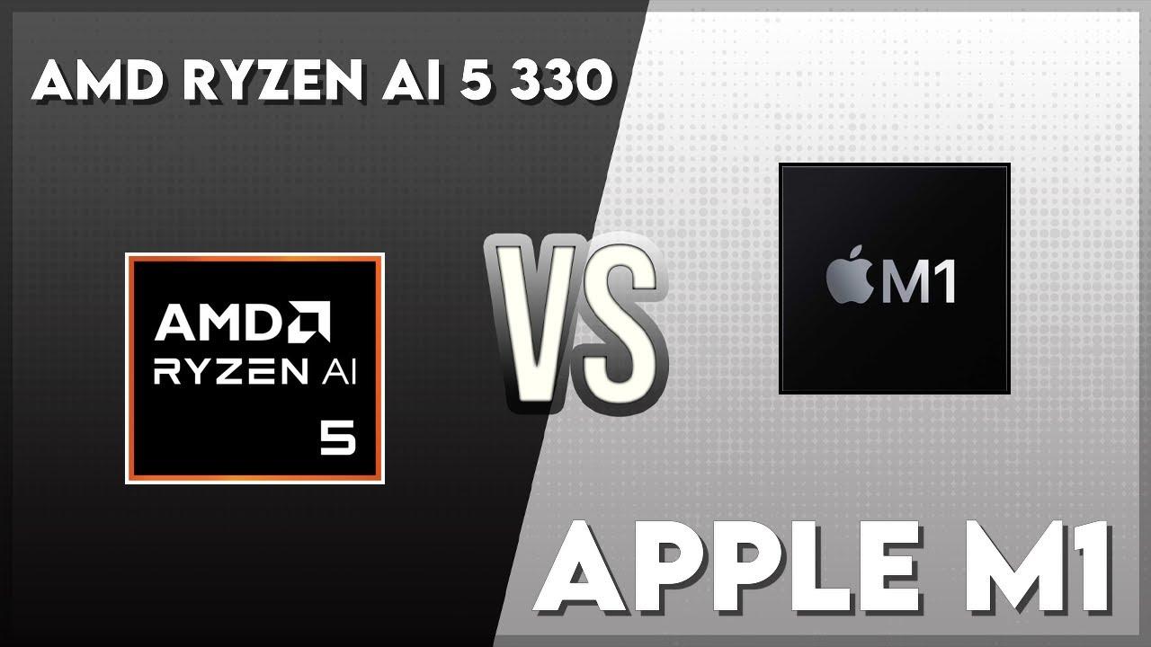 AMD Ryzen AI 5 330 vs Apple M1 Technical Comparison