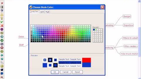 Introduction To Mind Mapping - How To Format Using FreeMind Options For Mind Mapping