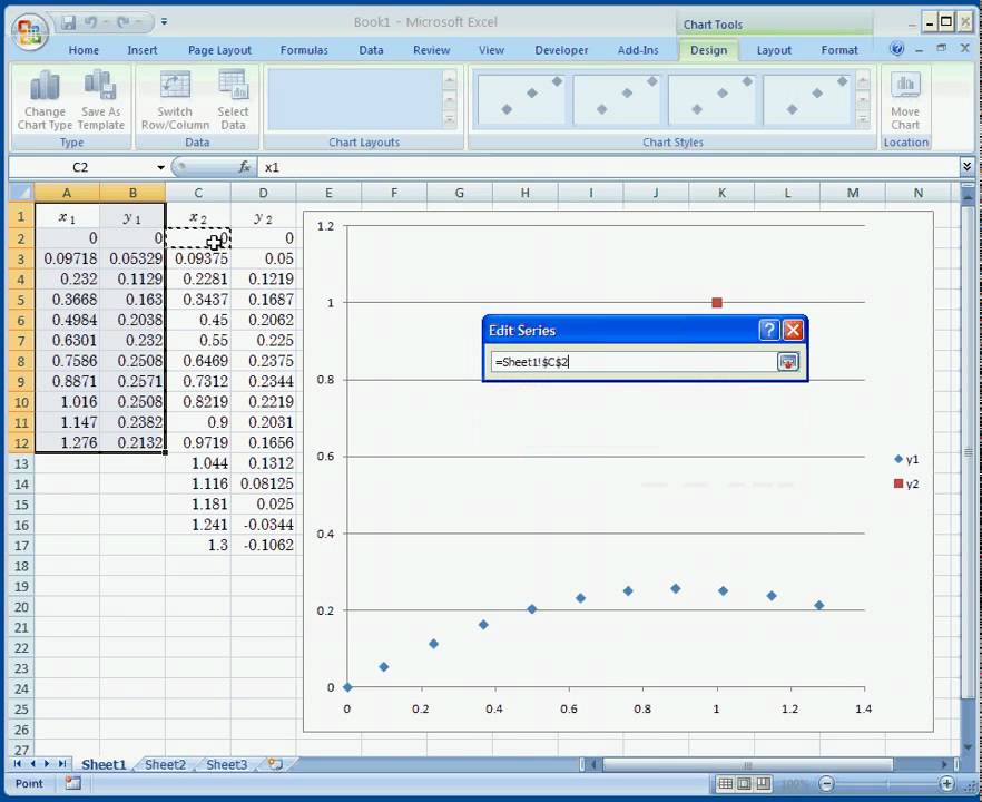 Add Two Sets Of Data To Excel Chart