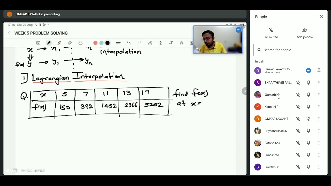 Week -5 Problem Solving Session - YouTube