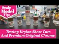 Scale Model Tips - Testing Krylon Short Cuts & Premium Original Chrome