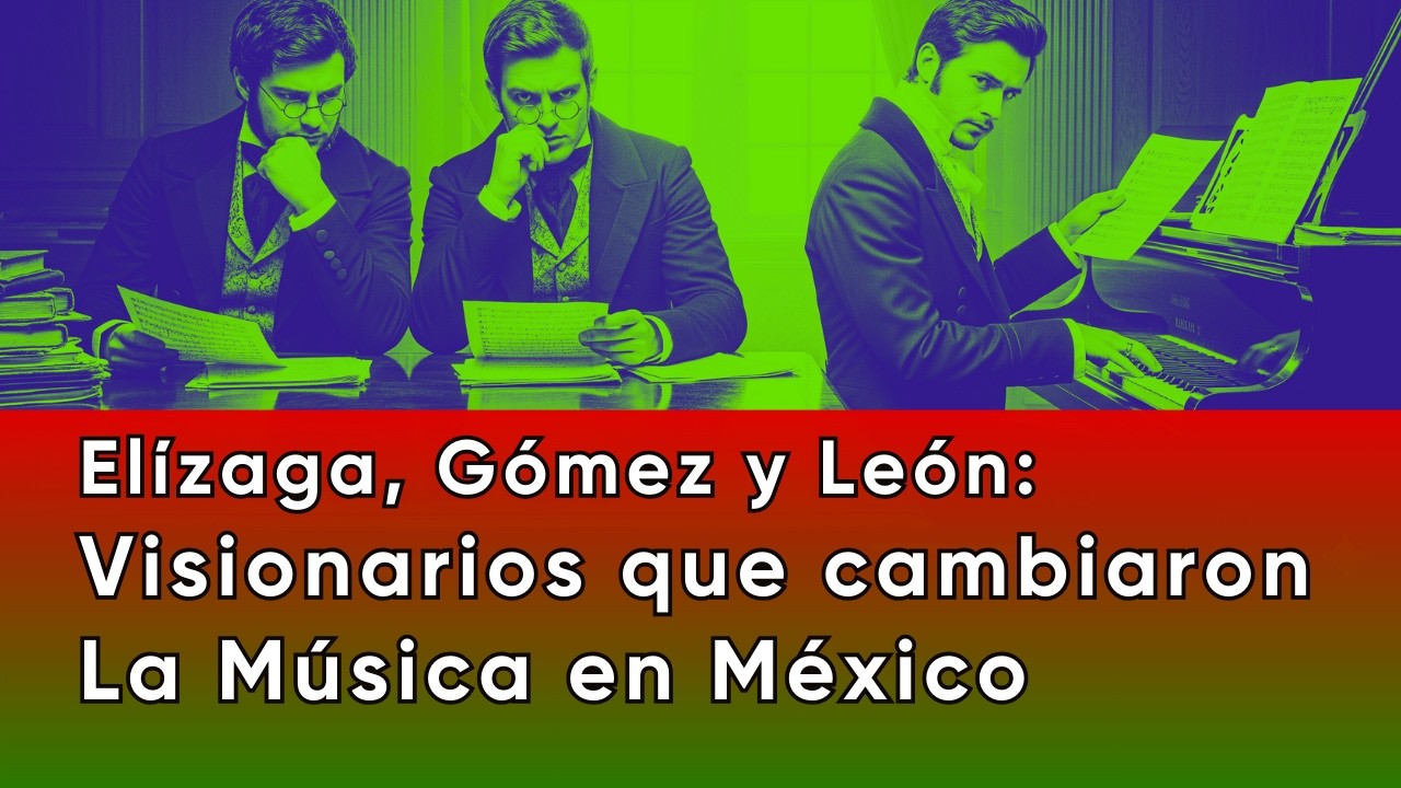 Héroes OCULTOS de la MÚSICA MEXICANA - Historia de las 3 Sociedades precursoras del Conservatorio
