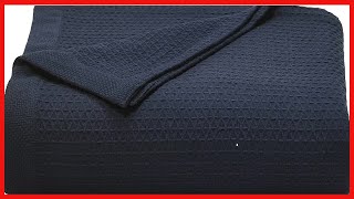 Nautica - Queen Blanket, Cotton Medium-Weight Bedding, Home Decor for All Seasons