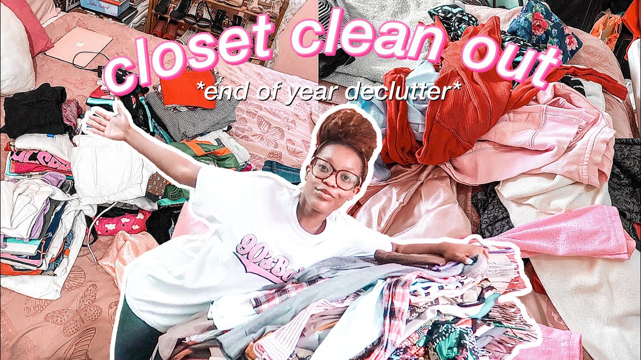EXTREME CLOSET CLEAN OUT 2022! *decluttering + organizing*