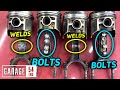 Welds vs bolts – testing their durability on conrods