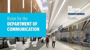 Vision for the Department of Communication