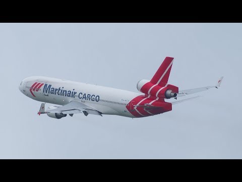 Last Martinair MD-11 departure from Amsterdam Schiphol Airport