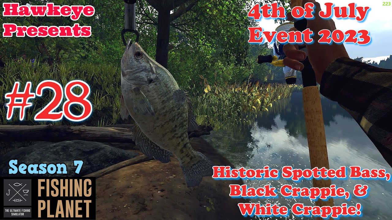 Fishing Planet #28 - S7  4th of July Event 2023: Historic Spotted