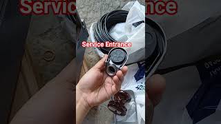 service entrance some materials list #electrcal