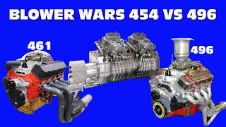 MILD 454 VS STROKER 496! WHAT IS BETTER UNDER BOOST FULL RESULTS- SAME BLOWER, SAME PULLEY & BOOST