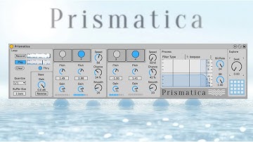 Prismatica - an audio arpeggiator meets ambient exploration device for Ableton Live