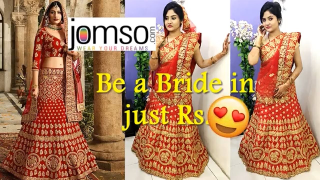 jomso bridal lehenga