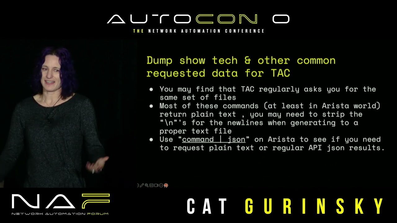Simplified Troubleshooting through API Scripting  - Cat Gurinsky