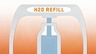 Using A Water Bottle Refill Station - OSU Sustainability Office