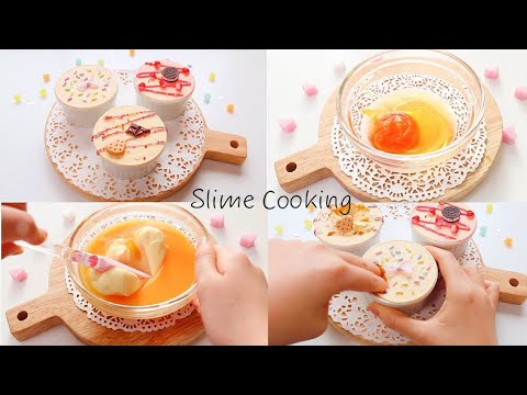 〖ASMR〗スライムクッキング?カップケーキ?