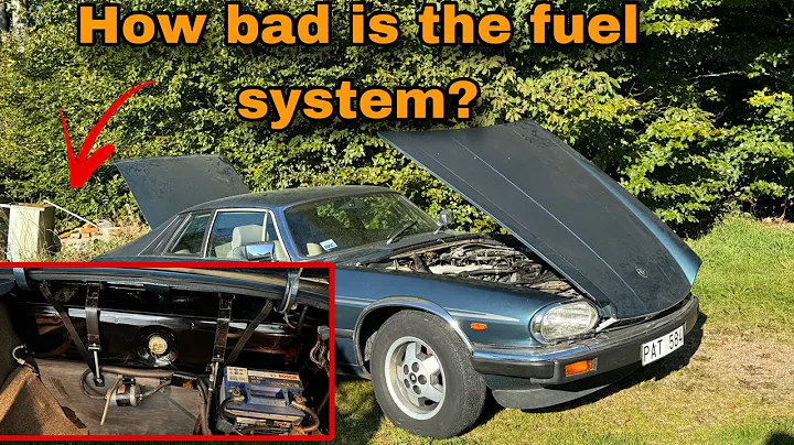Abandoned For Over 30 Years! How Dirty is This Jaguar XJS V12 Fuel System?
