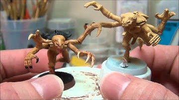 Introduction to Warhammer 40K part 8- Painting details and touchup basics