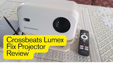 Crossbeats Lumex Flix Projector Unboxing and Review #unboxing #review