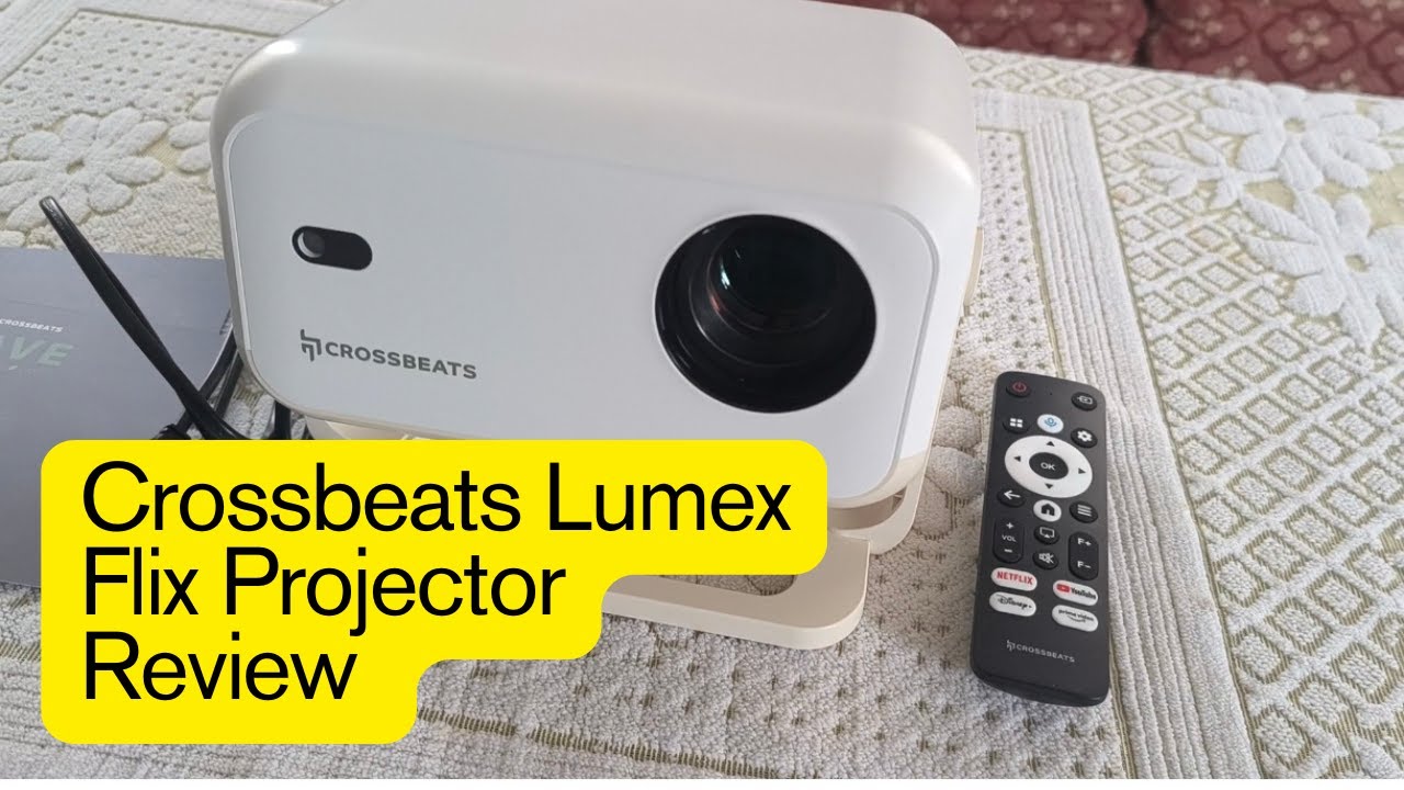 Crossbeats Lumex Flix Projector Unboxing and Review 