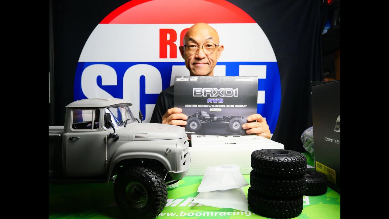 รถสเกลชุดคิท BR8013 : Boom Racing BRX01 AWBชุดแชสซีวิทยุบังคับ 