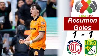 León vs Toluca 1-1 Highlights and Goals | APERTURA | 🔥 Liga MX 2026 Matchday 14 🔥