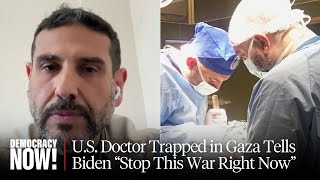 'Stop This War Right Now': U.S. Doctor Who Saved Sen. Duckworth's Life in Iraq, Now Trapped in Gaza