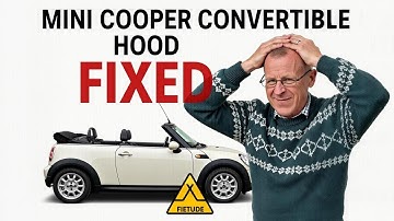 BMW Mini / cooper convertible soft top hood operation and problem solving Red Light Flash